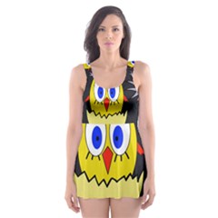 Chicken Skater Dress Swimsuit