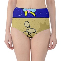 Sunbathing High-waist Bikini Bottoms