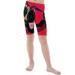 Mr Fly Kids  Mid Length Swim Shorts