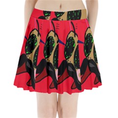 Mr Fly Pleated Mini Skirt