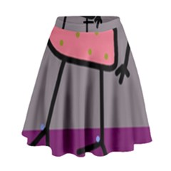 Sponge Girl High Waist Skirt