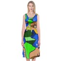 Aquarium  Midi Sleeveless Dress View1