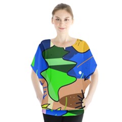 Aquarium  Blouse