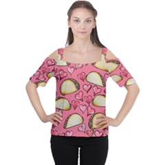 Taco Tuesday Lover Tacos Women s Cutout Shoulder Tee