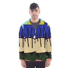 Hedgehog Hooded Wind Breaker (men)