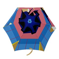 Jumping Mini Folding Umbrellas by Valentinaart