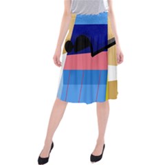 Jumping Midi Beach Skirt