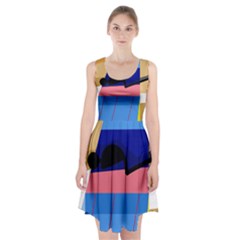 Jumping Racerback Midi Dress