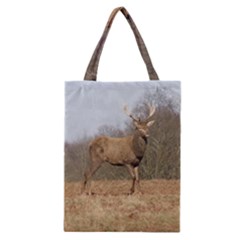 Red Deer Stag on a Hill Classic Tote Bag