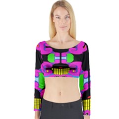 Sssssssm Long Sleeve Crop Top