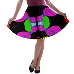 Sssssssm A-line Skater Skirt by MRTACPANS