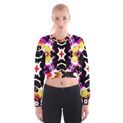 Sssssssmkk (2)unygb Women s Cropped Sweatshirt by MRTACPANS