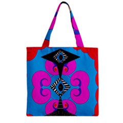 Sssssssju Zipper Grocery Tote Bag