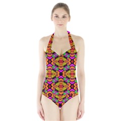 Sssssssmkk Jmy Halter Swimsuit by MRTACPANS