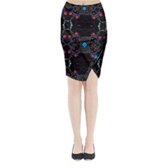 Sssssssju (2)iib Midi Wrap Pencil Skirt by MRTACPANS