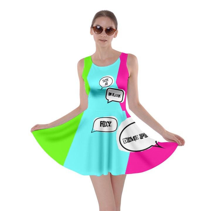 thought bubble Skater Dress