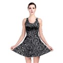 Black and white magic Reversible Skater Dress View1