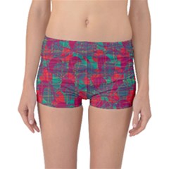 Decorative Abstract Art Boyleg Bikini Bottoms