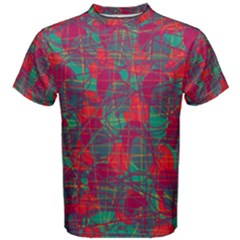 Decorative Abstract Art Men s Cotton Tee