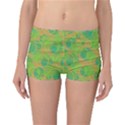 Green decorative art Reversible Boyleg Bikini Bottoms View1