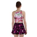 Magenta abstract art Mini Skirt View2