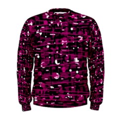 Magenta Abstract Art Men s Sweatshirt by Valentinaart