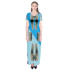 Imagesf4rf4olik Short Sleeve Maxi Dress