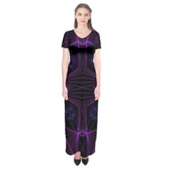 Universe Star Short Sleeve Maxi Dress