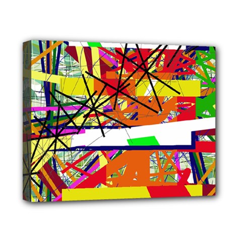 Colorful Abstraction By Moma Canvas 10  X 8 