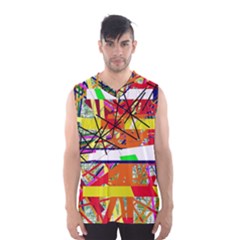 Colorful Abstraction By Moma Men s Basketball Tank Top