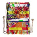 Colorful abstraction by Moma Drawstring Bag (Large) View1