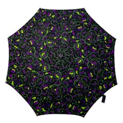 Purple And Yellow Decor Hook Handle Umbrellas (small)