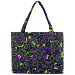 Purple And Yellow Decor Mini Tote Bag