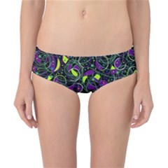 Purple And Yellow Decor Classic Bikini Bottoms