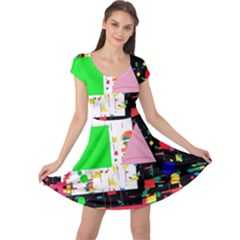 Colorful Facroty Cap Sleeve Dresses by Valentinaart