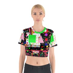 Colorful Facroty Cotton Crop Top