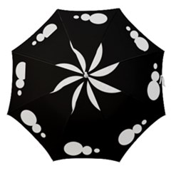 Black And White Moonlight Straight Umbrellas