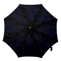 Digital Abstraction Hook Handle Umbrellas (large)