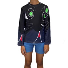 Big Cat Kids  Long Sleeve Swimwear