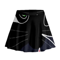 Big Cat Mini Flare Skirt