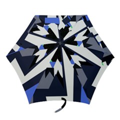 Glacier Mini Folding Umbrellas