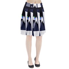 Glacier Pleated Skirt