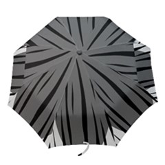 Gray, Black And White Design Folding Umbrellas