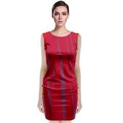 Hot Lava Classic Sleeveless Midi Dress by Valentinaart