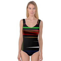 Colorful Lines  Princess Tank Leotard 