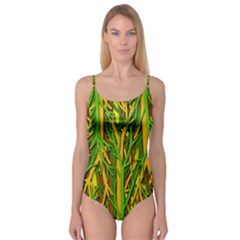 Upside-down Forest Camisole Leotard 