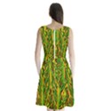 Upside-down forest Sleeveless Chiffon Waist Tie Dress View2