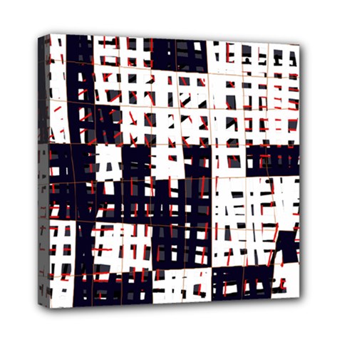 Abstract City Landscape Mini Canvas 8  X 8  by Valentinaart