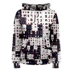 Abstract City Landscape Women s Pullover Hoodie