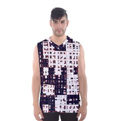 Abstract City Landscape Men s Basketball Tank Top